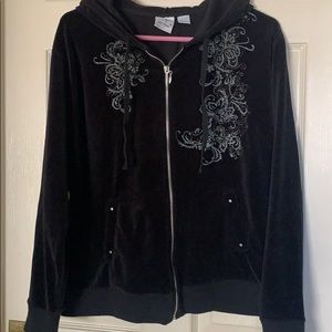 I ACTIVE VELOUR JACKET